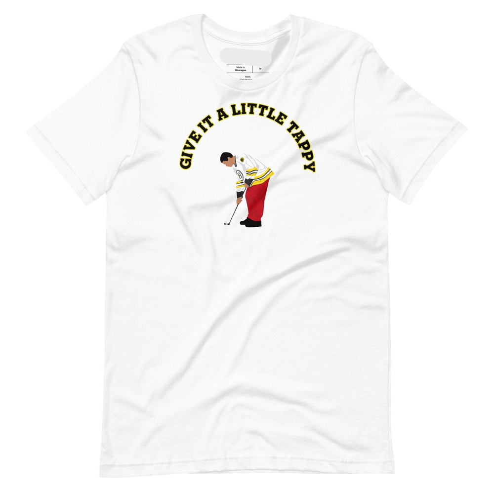 Happy Gilmore, Adam Sandler, Golf Putting Shirt White